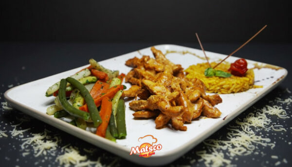 Emincé Poulet Tandoori (Sauce Tandoori)