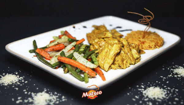 Emincé Poulet Tikka (Sauce Tikka Massala)