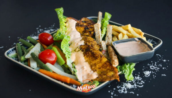 Escalope Poulet (Sauce Champignon)