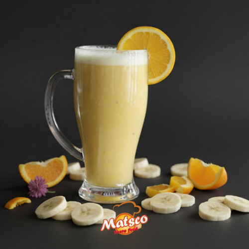 Jus D'orange et Banane