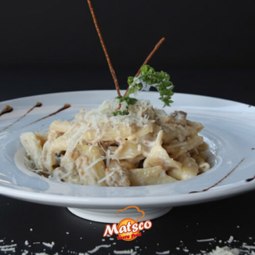 Penne Poulet Crème Champignon