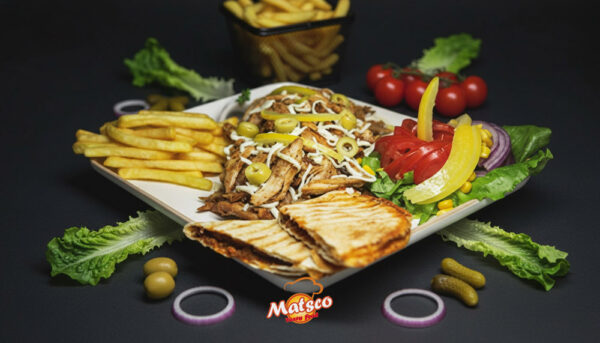 Plat Chawarma Olive Citron Confit